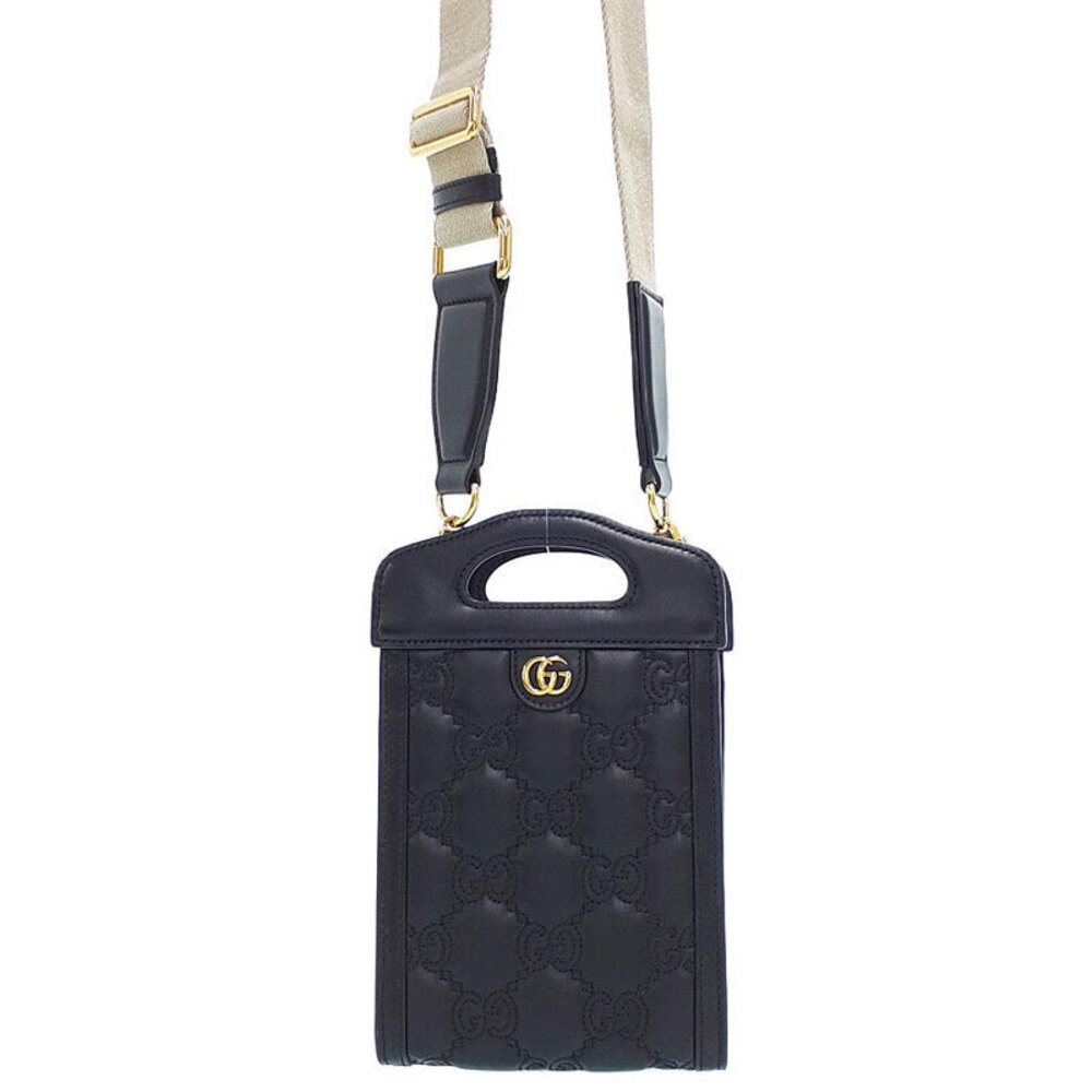 GUCCI GG Matelasse Top Handle Bag